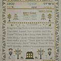 Mary Goodwin Sampler